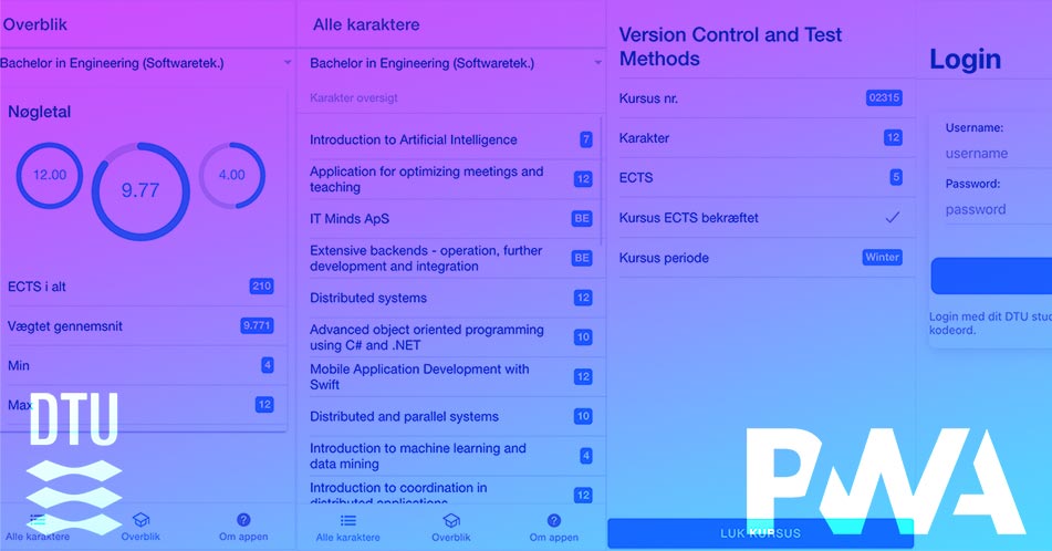 Cover Image for GPA for DTU students - PWA